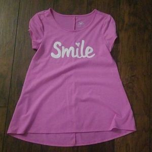 Girls purple justice tshirt